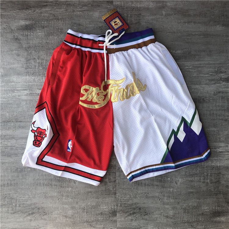 Men NBA 2021 Chicago Bulls Red Shorts 2->chicago bulls->NBA Jersey